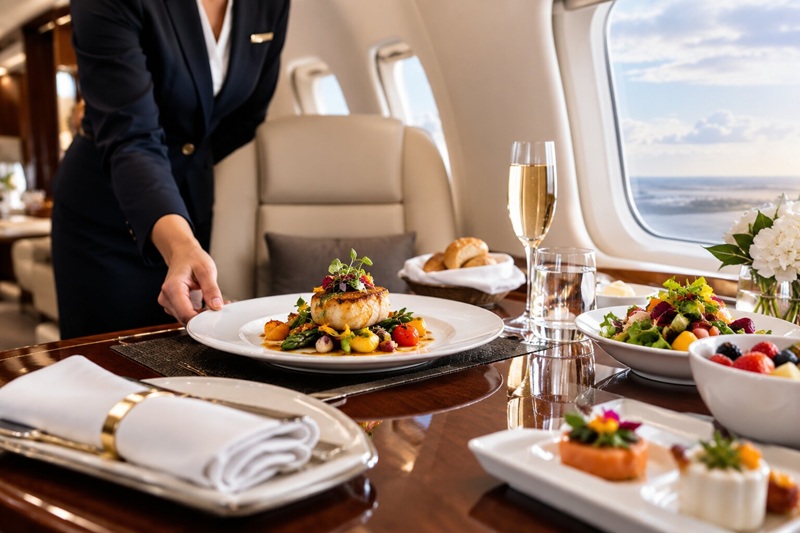 Premium Catering for Private Jet Flights: A Modern Buyer's Guide