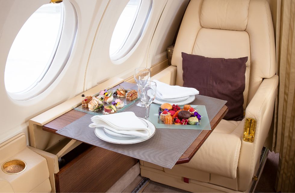 VIP Catering For Private Jets: The Ultimate Luxurious Experience