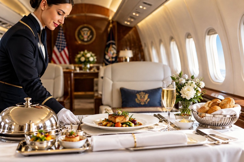 Which Inflight Catering Company Handles Royal and Presidential Flights?