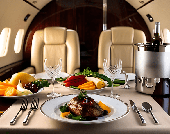 niche & bespoke catering - executive aviation catering... VIP Catering Services for Private Jets & Corporates Aircraft