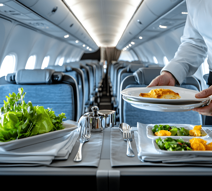 Caterease Pesawat VIP Catering Services for Private Jets & Corporates Aircraft